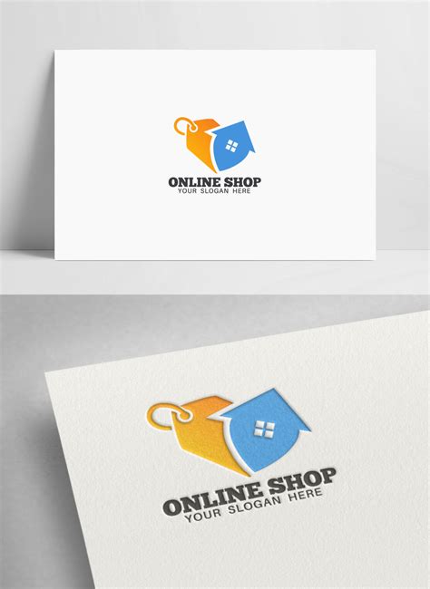 Template Desain Logo Toko Online Untuk Diunduh Gratis - Lovepik