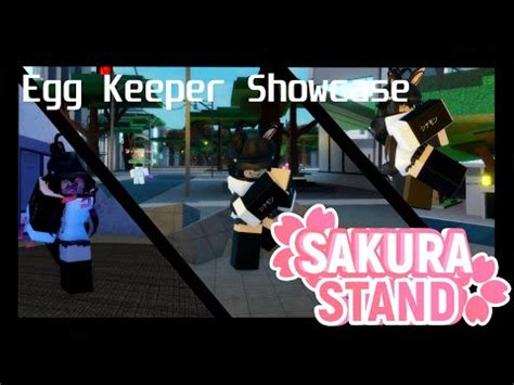 (Sakura Stand) | Egg Keeper Showcase - YouTube