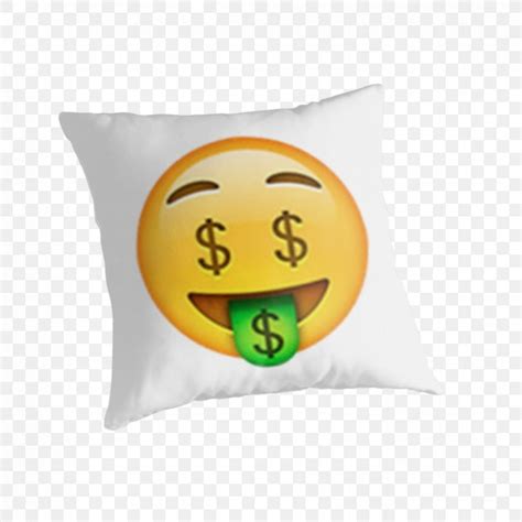 Emoji Money Sticker Smile Face, PNG, 875x875px, Emoji, Cushion, Dollar ...