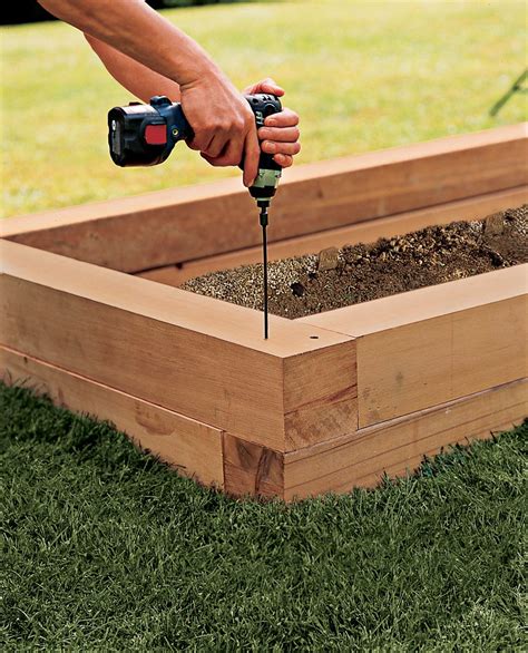 How to Build A Raised Planting Bed | Raised garden beds diy, Diy raised garden, Raised flower beds