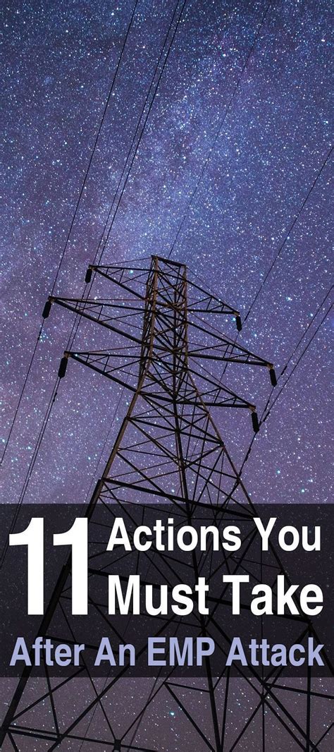 11 Actions You Must Take After an EMP Attack. Once you realize and become certain that an EMP ...