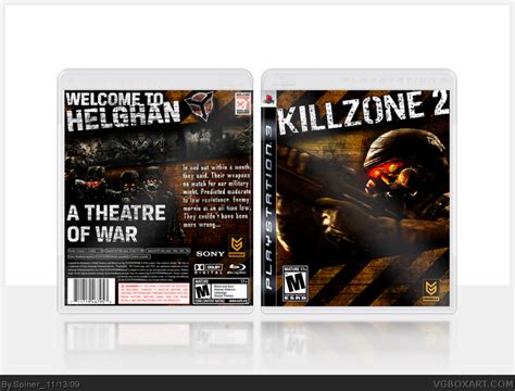 Killzone 2 PlayStation 3 Box Art Cover by Spiner_