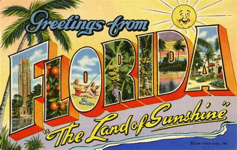 Florida Memory • Greetings from Florida - "The Land of Sunshine"