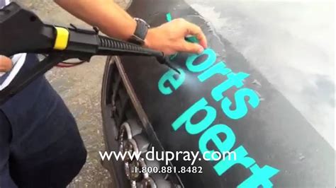 Steam Vinyl Decal and Vinyl Lettering Removal - YouTube