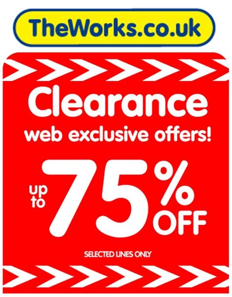 The Works - CLEARANCE SALE - ONLINE ONLY! at The Works