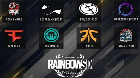 ᐈ R6: Siege Pro League finals set — all participants • WePlay!