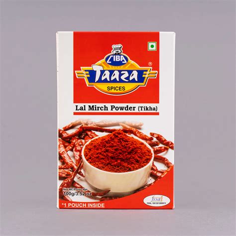 Red Chilli Powder (Lal Mirch Powder), 100gm – Ciba Taaza Spices – Buy ...