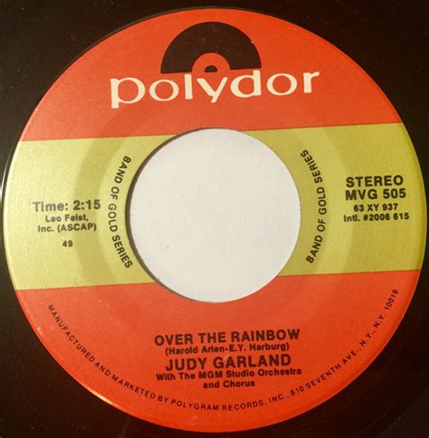 Judy Garland - Over The Rainbow (Vinyl) | Discogs