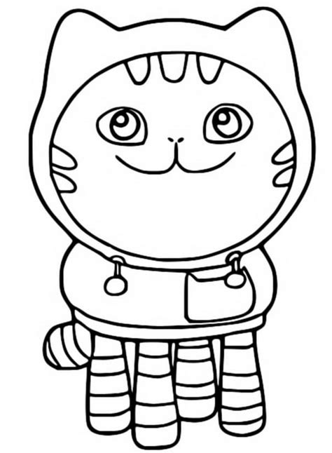 DJ Catnip from Gabby's Dollhouse Coloring Page - Free Printable ...