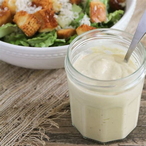 Caesar Salad Dressing Recipe {5 Minutes!} + VIDEO | Lil' Luna