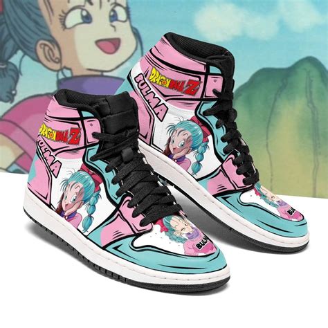 Bulma Dragon Ball Z Jordan Sneakers - RobinPlaceFabrics