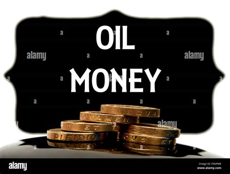 Oil money concept Stock Photo - Alamy