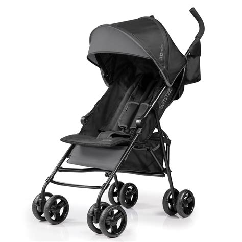 Summer Infant 3Dmini Lightweight Folding Convenience Toddler Baby Stroller, Gray - Walmart.com ...