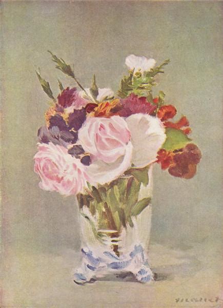 Still life with flowers, 1880 - Edouard Manet - WikiArt.org