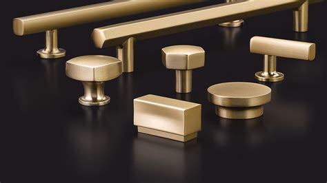 Amazing Champagne Brass Cabinet Pulls Stainless Steel Kitchen Hardware For Cabinets