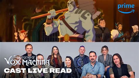 NYCC Live Read with Animation | The Legend of Vox Machina | Prime Video ...