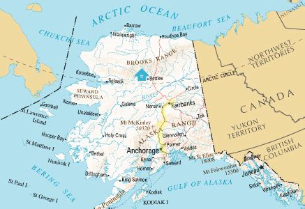 Brooks Range Alaska Map | Carolina Map