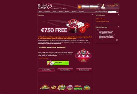 Ruby Fortune Casino review and 🤑 bonuses!