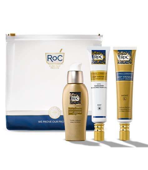 RoC® Retinol Skincare | Clinically Proven | Deep wrinkles, Deep wrinkle treatment, Wrinkle treatment