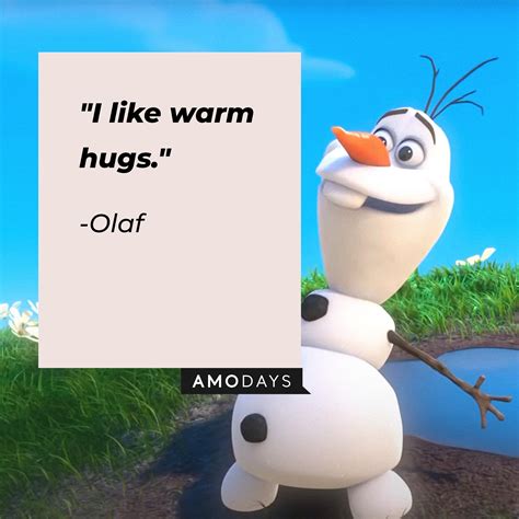 Olaf Frozen Summer Quotes