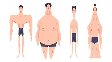 Cartoon Body Shapes