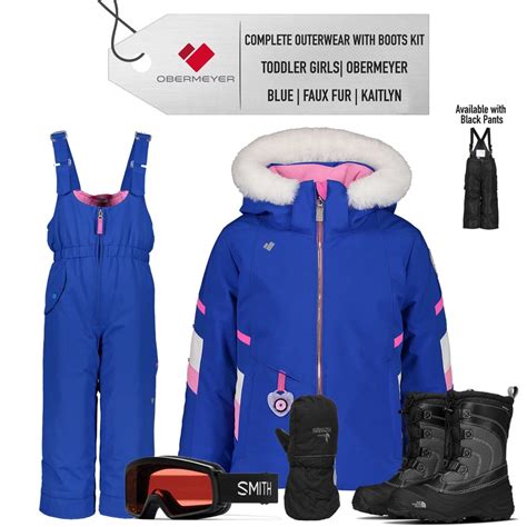 [Complete Outerwear with Boots KIT] - Toddler Girls - Obermeyer (Blue ...