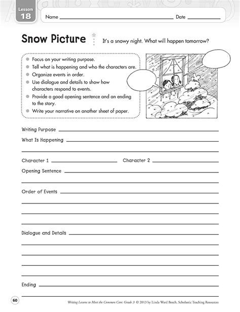 4Th Grade Creative Writing Worksheets — db-excel.com