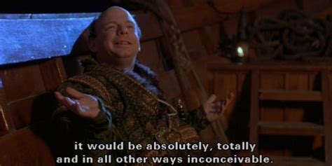 Every Time Vizzini Says Inconceivable In The Princess Bride