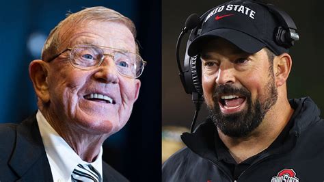 Lou Holtz Responds To Ryan Day's Tirade After OSU-Notre Dame