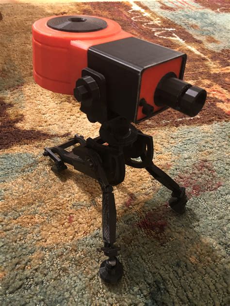 I made a sentry gun to go with my engie cosplay : r/tf2