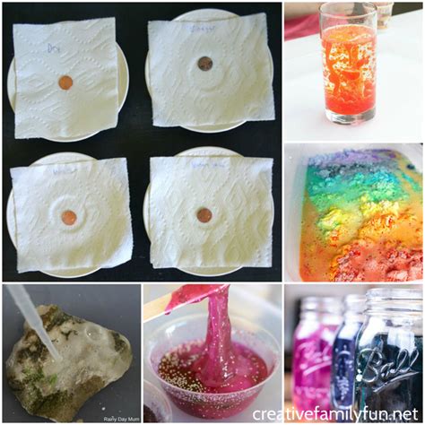 Chemical Reaction Science Experiments for Kids - Creative Family Fun