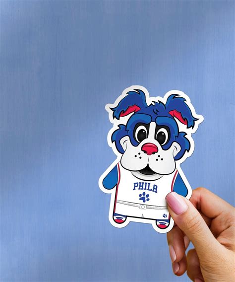 Franklin the Dog Philly Philadelphia Sixers 76ers - Etsy