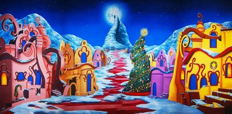 TheatreWorld's Whoville Christmas Backdrop | Whoville christmas ...