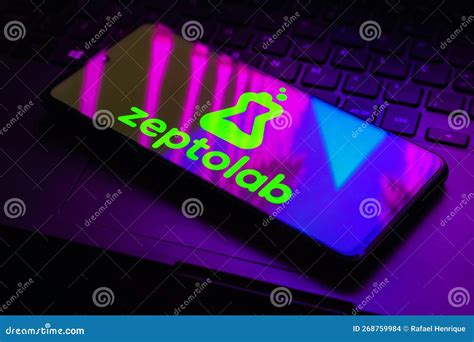 February 8, 2023, Brazil. in this Photo Illustration, the ZeptoLab Logo ...