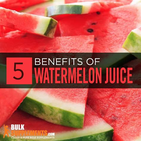 Watermelon Juice Powder: Benefits, Side Effects & Dosage