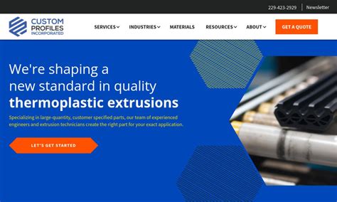 Custom Profiles, Inc. | Extruded Plastic