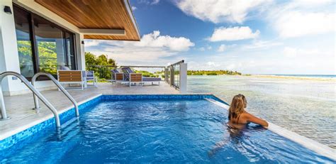 Belize Overwater Reef Bungalow With Plunge Pool | Manta Island Resort