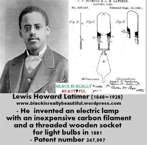 Lewis Howard Latimer blackisreallybeau… – Museums of Natural History