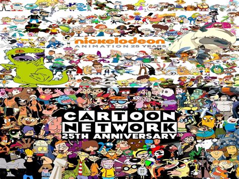 Nicktoons and Cartoon Network 25th Anniversary by mnwachukwu16 on DeviantArt