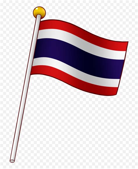 Thai Flag Png - Flag Emoji,Thailand Flag Emoji - free transparent emoji ...