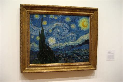 Van Gogh Starry Night Original Moma