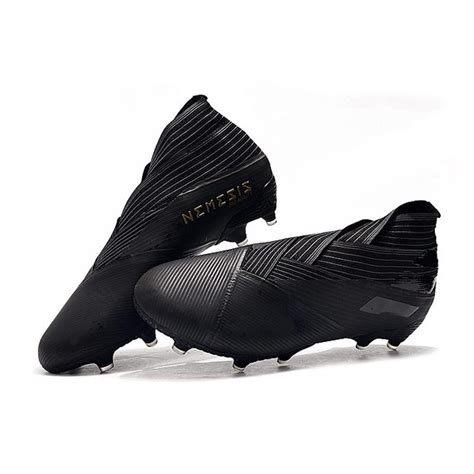 adidas Nemeziz 19+ FG Soccer Cleats All Black