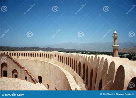 Nizwa, Oman stock image. Image of architecture, geometric - 16672441