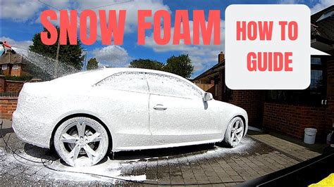 Start to finish How to snow foam a car guide Featuring Juicy Details Arctic Wipeout snow foam ...