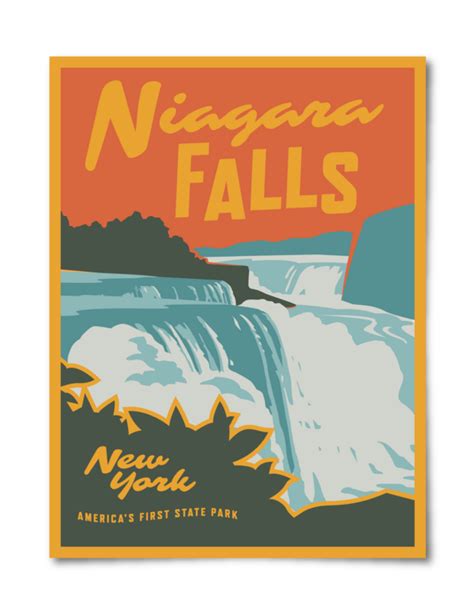 Niagara Falls Poster – The Landmark Project