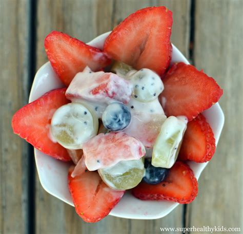 Super Poppy Seed Fruit Salad | Healthy Ideas for Kids