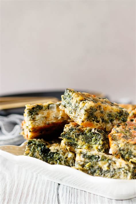 Spinach Squares {Classic Appetizer Recipe} - Goodie Godmother