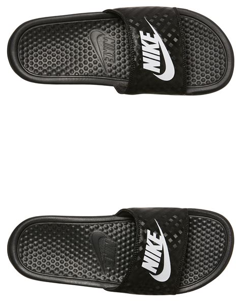 Nike Womens Nike Benassi Slide - Black | SurfStitch