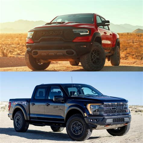 Ford F-150 Raptor R Vs Ram TRX Specs & Features Comparison