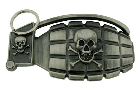 Hand Grenade Belt Buckle USA Military Army bomb Seal Navy Weapon Goth Tribal New - Walmart.com